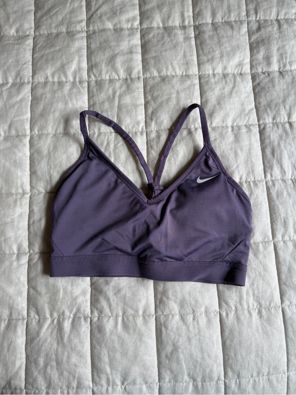Nike Lavender Purple Strappy Sports Bralette